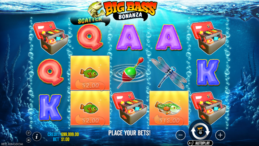 Игра Big Bass Bonanza Pragmatic Play