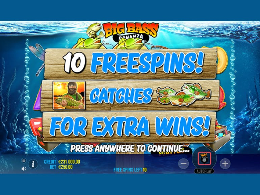 Money Symbols в Big Bass Bonanza